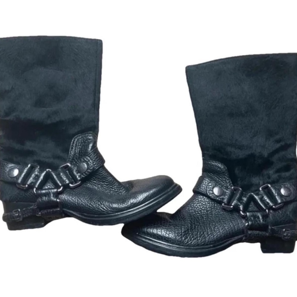 MIU MIU Leather biker boots